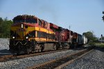 Southbound grain train